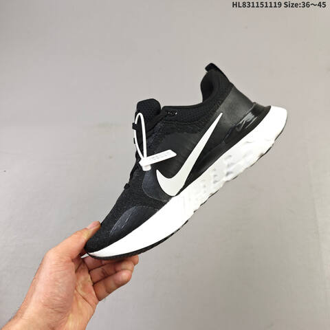 Nike React Infinity Run FK 3 Black White EU 36-45 Running Shoe - Unisex (BS-63461)