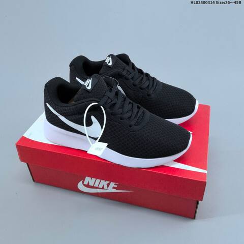 Nike Tanjun Black White EU 36-45 Running Shoe - Unisex (BS-61312)