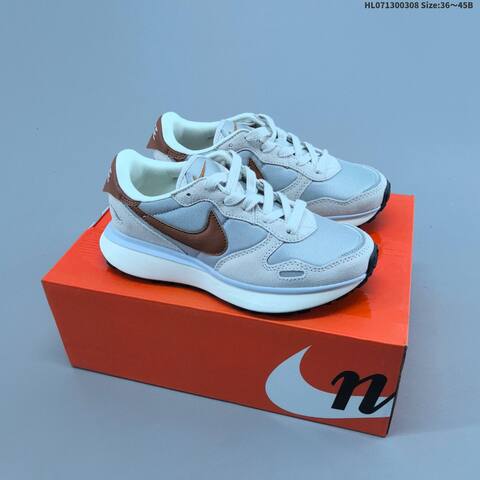 Nike Phoenix Waffle Black White Purple Grey EU 36-45 Sneaker - Unisex (BS-61440)