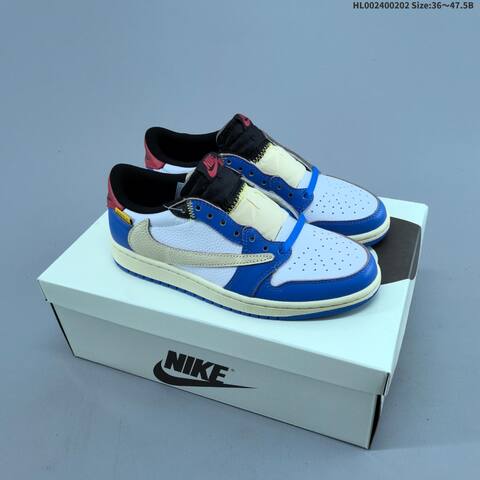 Union LA x Travis Scott x Air Jordan 1 Low UN x AIR JORDAN AJ1 Lifestyle (BS-66719)