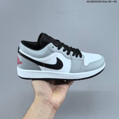 Air Jordan 1 Low Light Smoke Grey Dior AIR JORDAN 1 Aj1 Lifestyle (BS-66679)