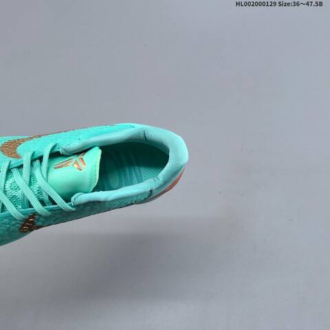 Nike Kobe 6 Protro Statue Of Liberty Turquoise Metallic Gold EU 36-47 5 Basketball Shoe - Unisex (BS-61677)