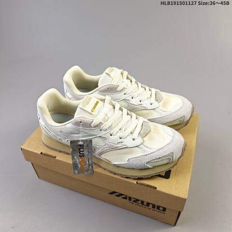 Mizuno Wave Rider 10 Olive Green Beige Neon Green EU 36-45 Running Shoe Running Sneakers - Unisex (BS-69852)