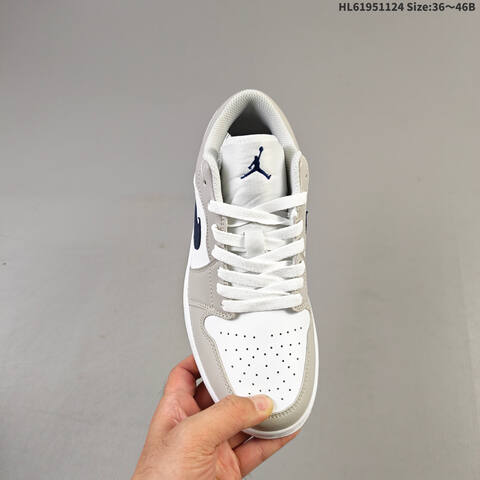 Air Jordan 1 Low AIR JORDAN 1 Aj1 1 Swoos Lifestyle (BS-67692)