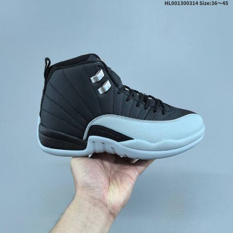 Air Jordan 12 Retro Black Taxi AIR JORDAN 12 Aj12 Lifestyle (BS-66538)