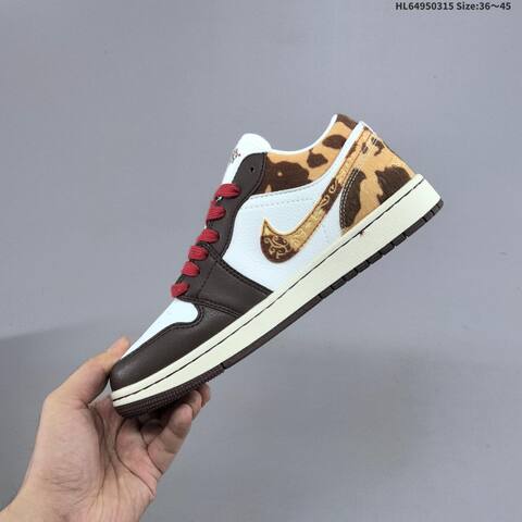 Air Jordan 1 Low Year Of The Horse CNY AIR JORDAN 1 Aj1 Lifestyle (BS-66524)