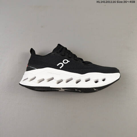 On Running Cloudsurfer Max Black White EU 36-45 Running Shoe Running Sneakers - Unisex BS-69810