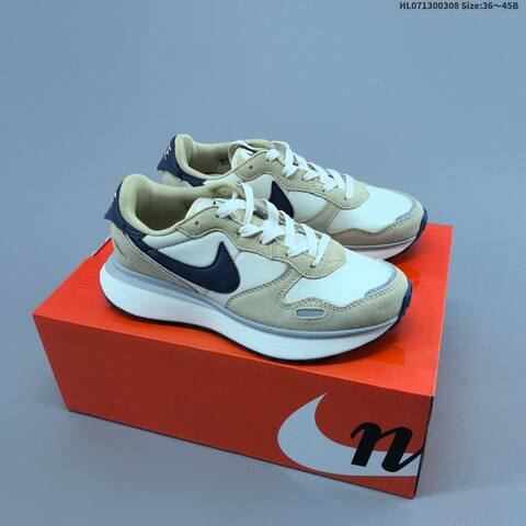 Nike Phoenix Waffle Black White Purple Grey EU 36-45 Sneaker - Unisex (BS-61440)