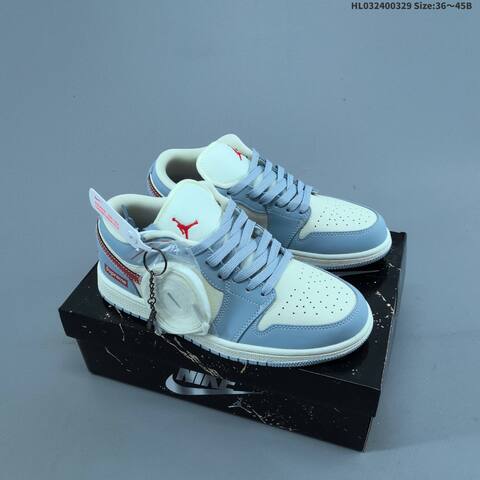 Air Jordan 1 Low AIR JORDAN 1 3D LX1988-012 Lifestyle (BS-66414)