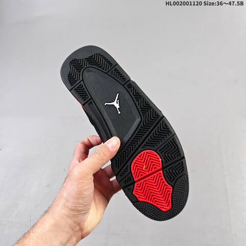 Air Jordan 4 Retro Red Thunder AIR JORDAN 4 Aj4 Lifestyle (BS-67755)