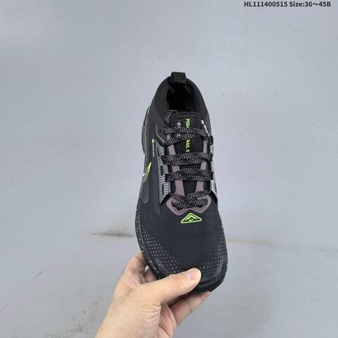 Nike Reactx Pegasus Trail 5 GTX Black Volt Grey White EU 36-45 Trail Shoe - Unisex (BS-60320)
