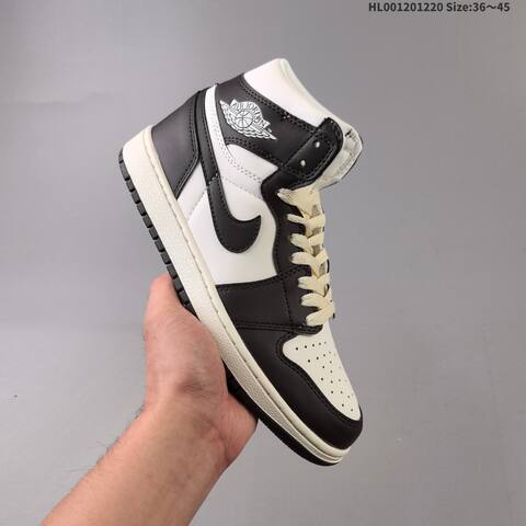 A Air Jordan 1 High OG Baroque Brown AIR JORDAN 1 Aj1 Lifestyle (BS-67351)