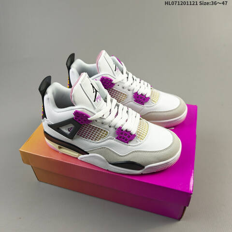 Nike Air Jordan 4 Retro AIR JORDAN IO2362-100 ID HL071201121 Size 36 47 Lifestyle - Unisex (BS-67748)