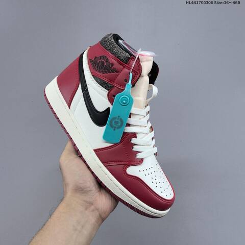 Air Jordan 1 High OG Lost Found AIR JORDAN 1 Aj1 Lifestyle (BS-66619)