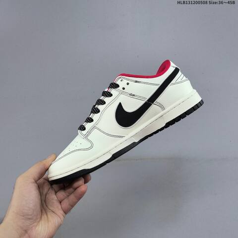 Nike Dunk SB Low Beige Red Black Grey EU 36-45 Skate Shoe - Unisex (BS-60437)