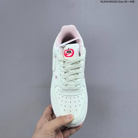 Nike Air Force 1 07 Low Off White Light Pink Red EU 36-40 Sneaker - Unisex (BS-61525)