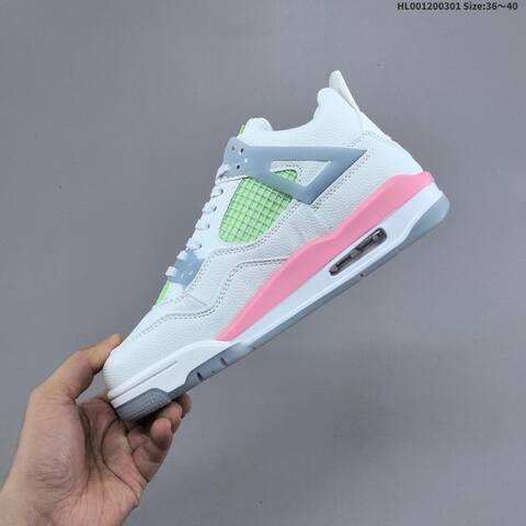 Air Jordan 4 Retro Valentine s Day AIR JORDAN 4 Aj4 Lifestyle (BS-66648)