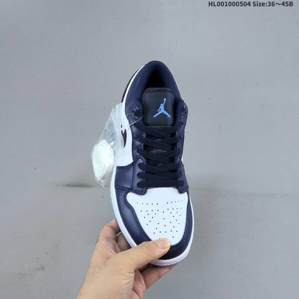 Jordan Air Jordan 1 Low Midnight Navy/University Blue 36~45B basketball