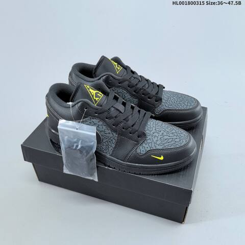 Air Jordan 1 Low Elephant SE AIR JORDAN 1 Aj1 Lifestyle (BS-66530)