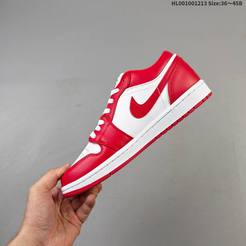 Air Jordan 1 Low Gym Red AIR JORDAN 1 Aj1 Lifestyle (BS-67464)