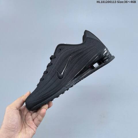 Nike Shox Z HQ7540-001 Black White EU 36-46 Running Shoe - Unisex (BS-62008)