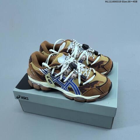 ASICS Gel-Cumulus 16 Grey Black Brown Blue EU 36-45 Running Shoe Running Sneakers - Unisex (BS-68986)