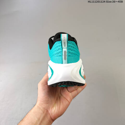 Nike VOMERO PLUS ReactX Air Zoom Teal Black White EU 36-45 Running Shoe - Unisex (BS-63129)