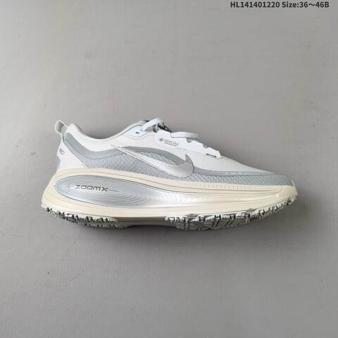 Nike Vomero 18 GTX ReactX Air Zoom Light Grey White Silver EU 36-46 Running Shoe - Unisex (BS-62535)