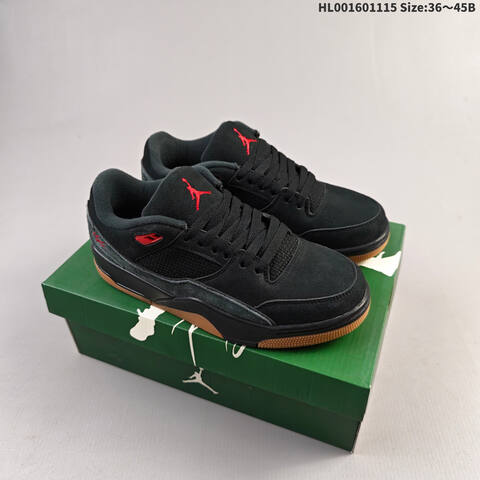 Air Jordan 4 Retro Flight Court AIR JORDAN 4 Aj4 Lifestyle (BS-67804)