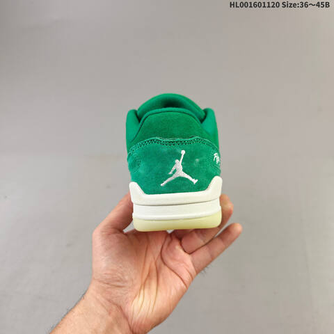 Air Jordan 4 Retro Flight Court Malachite AIR JORDAN 4 Aj4 Lifestyle (BS-67761)