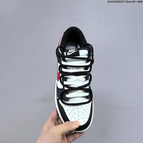 Nike Dunk SB Low White Black Red EU 40-46 Skate Shoe - Men's (BS-61285)