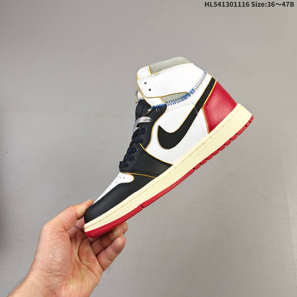 Jordan Union x Air Jordan 1 Retro High NRG Black/White/Red/Grey EU 36-47 basketball