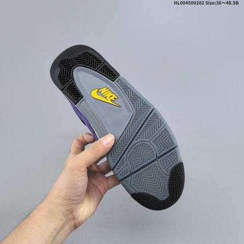 Air Jordan 4 Retro OG Imperial Purple Replica AIR JORDAN 4 Aj4 Lifestyle (BS-66724)