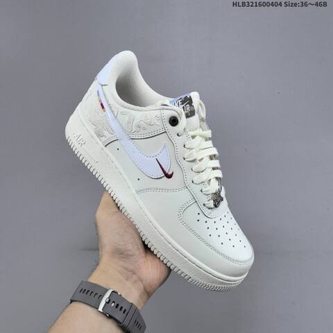 Nike Air Force 1 07 CNY IQ1119 011 Sail White Burgundy Multicolor EU 36 46 Sneaker EU 36-46 - Unisex (BS-60935)