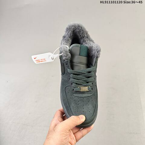 Nike Air Force 1 07 Dark Grey Black Grey EU 36-45 Sneaker - Unisex (BS-63429)
