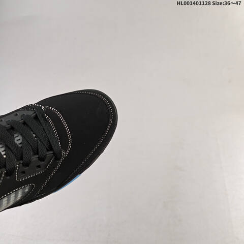 Air Jordan 5 Retro Black University Blue Replica AIR JORDAN 5 Aj5 Lifestyle (BS-67638)