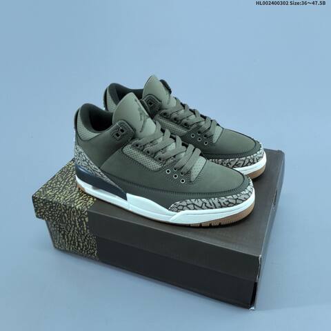 Air Jordan 3 Retro Family Affair AIR JORDAN 3 Aj3 Lifestyle (BS-66633)