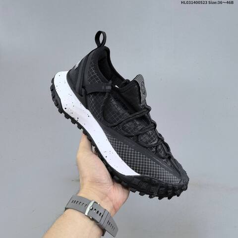 Nike ACG Mountain Fly Low GTX Black White Grey EU 36-46 Trail Shoe - Unisex (BS-60204)