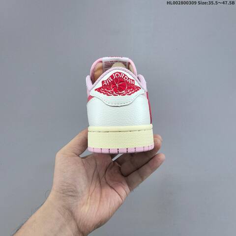 Travis Scott x Air Jordan 1 Low AIR JORDAN 1 Aj1 Lifestyle (BS-66589)