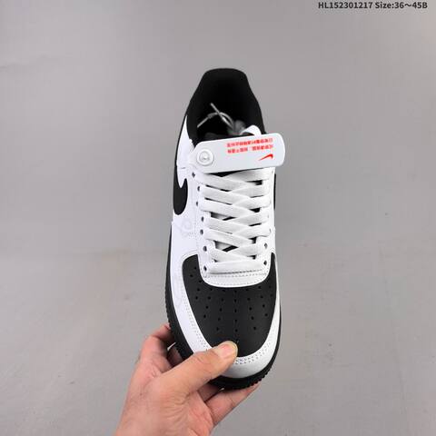 Nike Air Force 1 Low 07 White Black EU 36-45 Sneaker - Unisex (BS-62622)