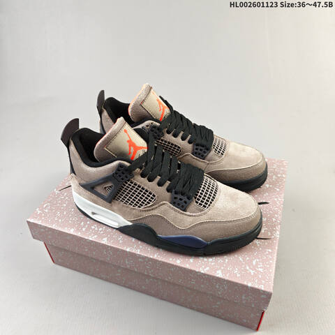 Air Jordan 4 Retro Taupe Haze TS AIR JORDAN 4 Aj4 Lifestyle (BS-67708)