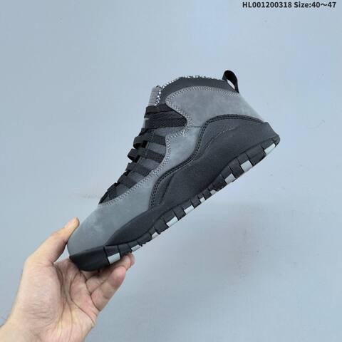 Air Jordan 10 Retro Shadow Replica AIR JORDAN 10 Aj10 Lifestyle (BS-66505)