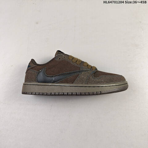 Nike Air Jordan 1 x Travis Scott AIR JORDAN DO5442-202 36 36 5 37 5 38 3 Lifestyle - Women's (BS-67546)
