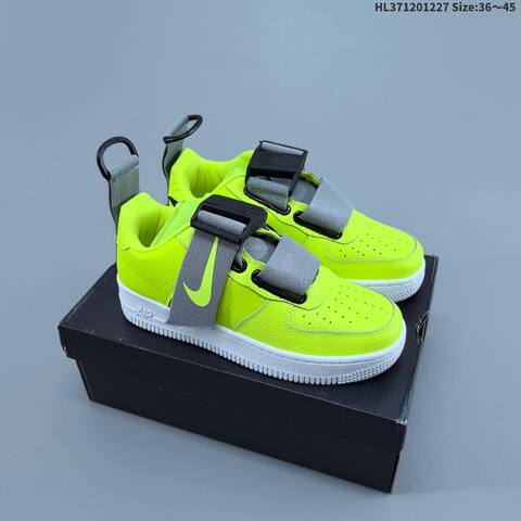Nike Air Force 1 Utility Red Black Gum White EU 36-45 Sneaker - Unisex (BS-62394)