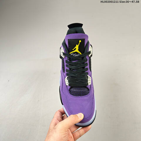 Air Jordan 4 Retro OG Imperial Purple Replica AIR JORDAN 4 Aj4 Lifestyle (BS-67495)