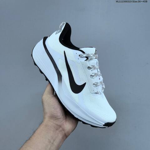 Nike ReactX Pegasus Trail 6 White Black Grey EU 36-45 Trail Shoe - Unisex (BS-61241)