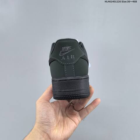 Nike Air Force 1 07 Dark Green Black EU 36-46 Sneaker - Unisex (BS-62435)