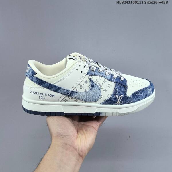Nike SB Dunk Low Off White Grey Red EU 36-45 skate shoe