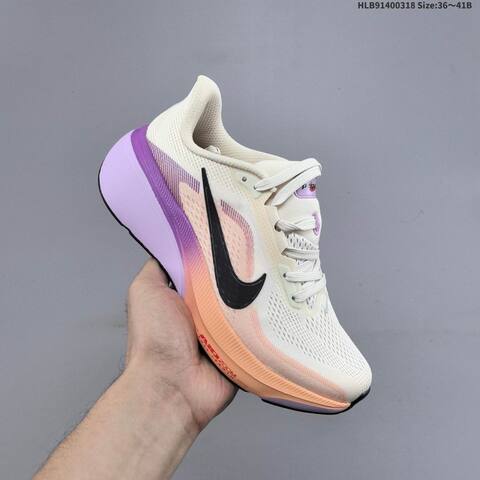 Nike Air Zoom Beige Purple Orange Black EU 36-45 Running Shoe - Unisex (BS-61267)