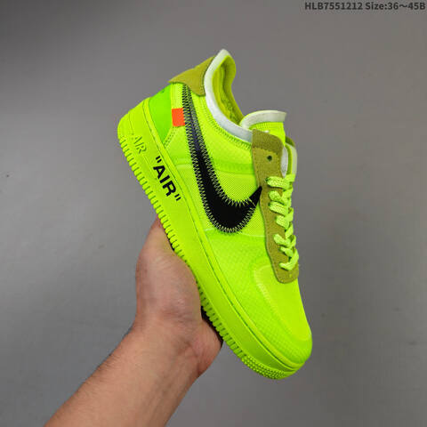 55 Off White x Nike AIR FORCE 1 07 Lifestyle (BS-62730)
